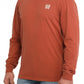 CINCH MEN'S L/S ORANGE TEE