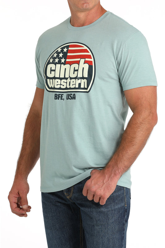 MEN'S GREEN CINCH TEE