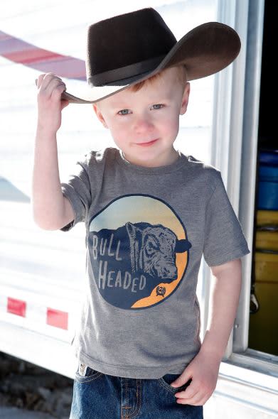 Boy's "Bull Headed" tee