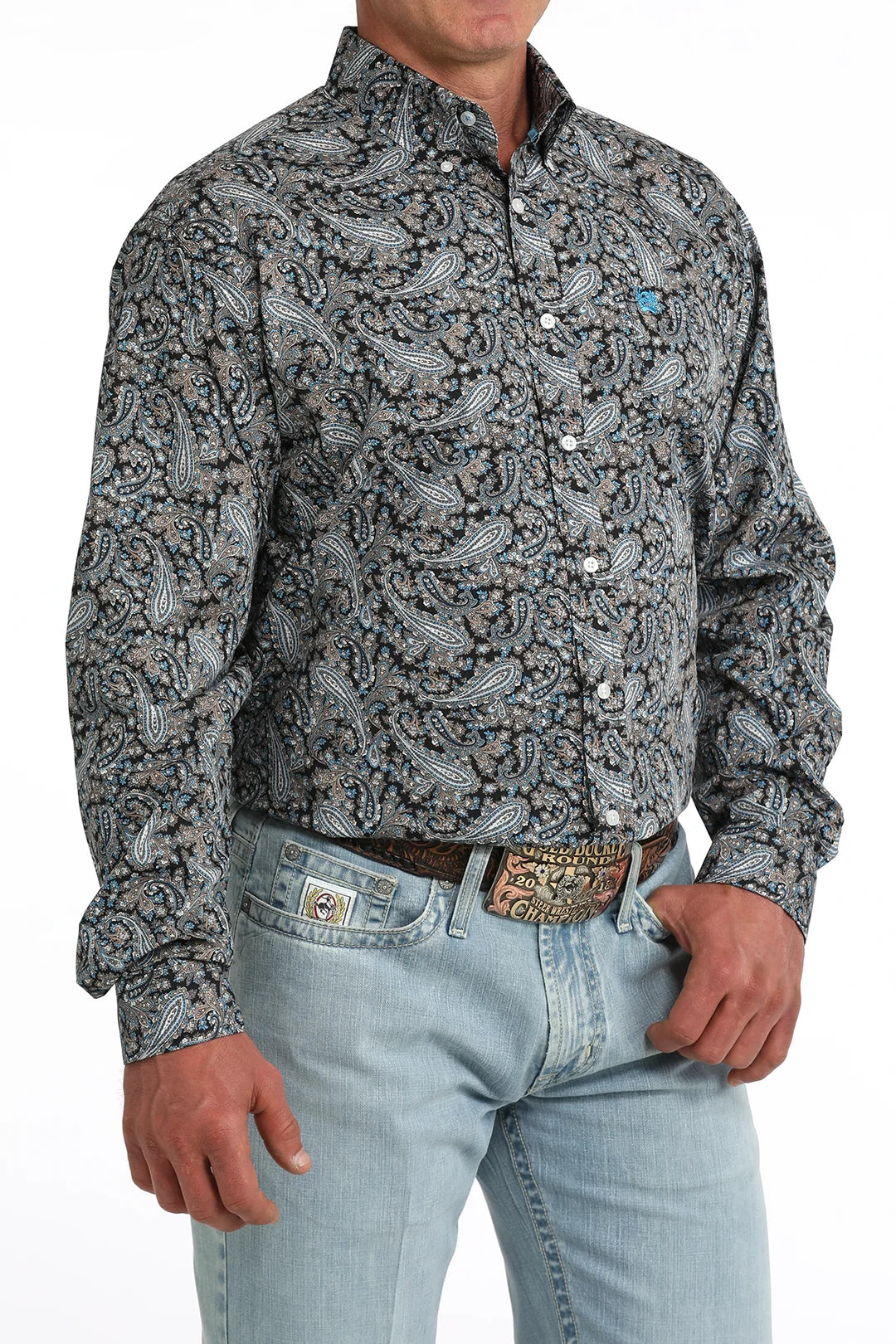 Cinch men's paisley