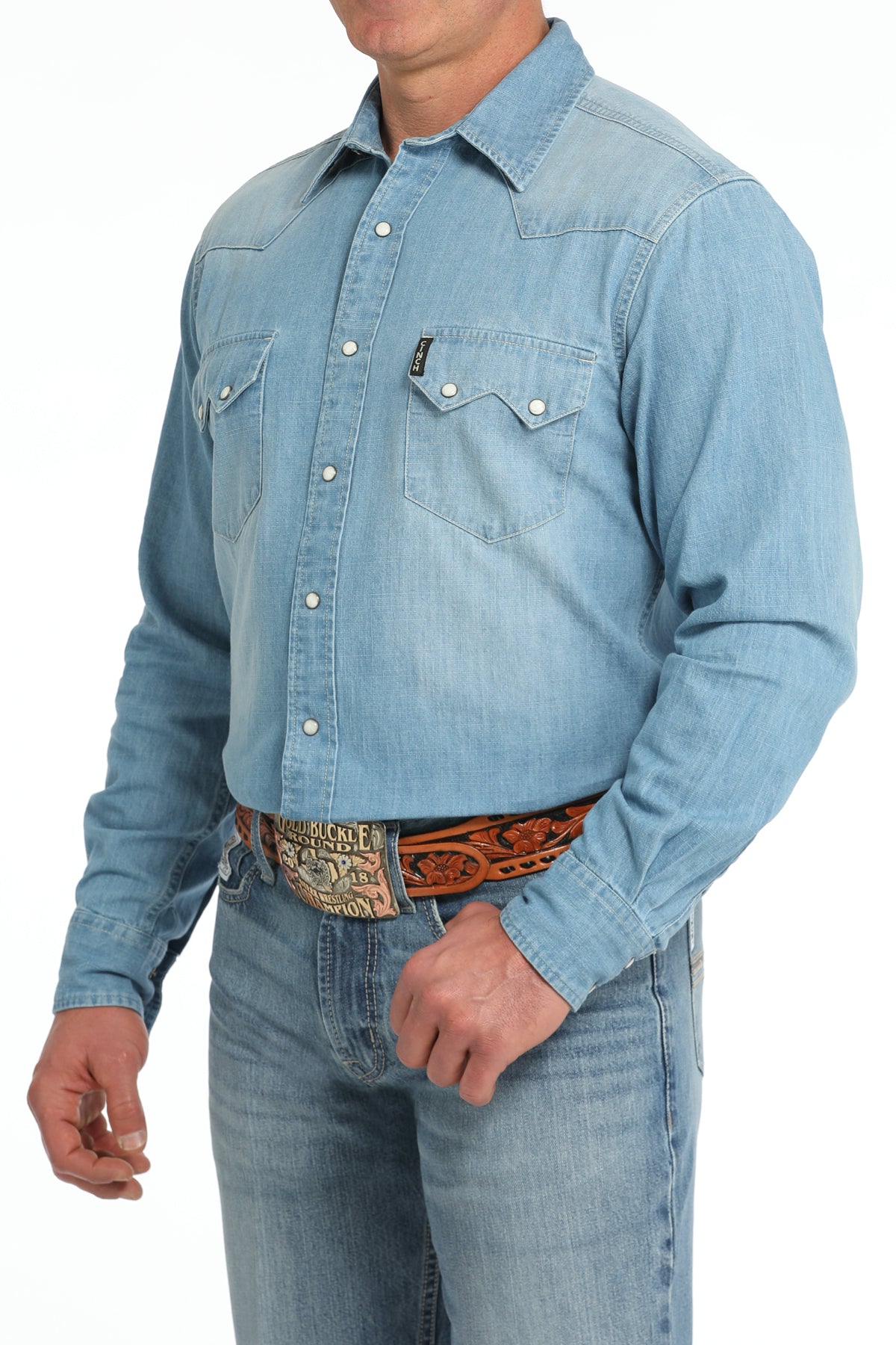 CINCH MENS LS DENIM