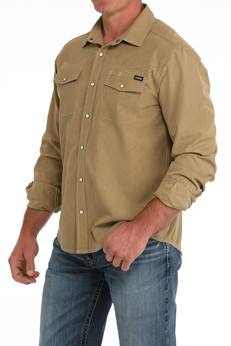 CAMP SHIRT BROWN