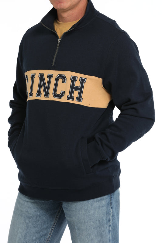 NAVY 1/4 ZIP