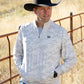 Mens Cinch 1/4 zip Camo Grey