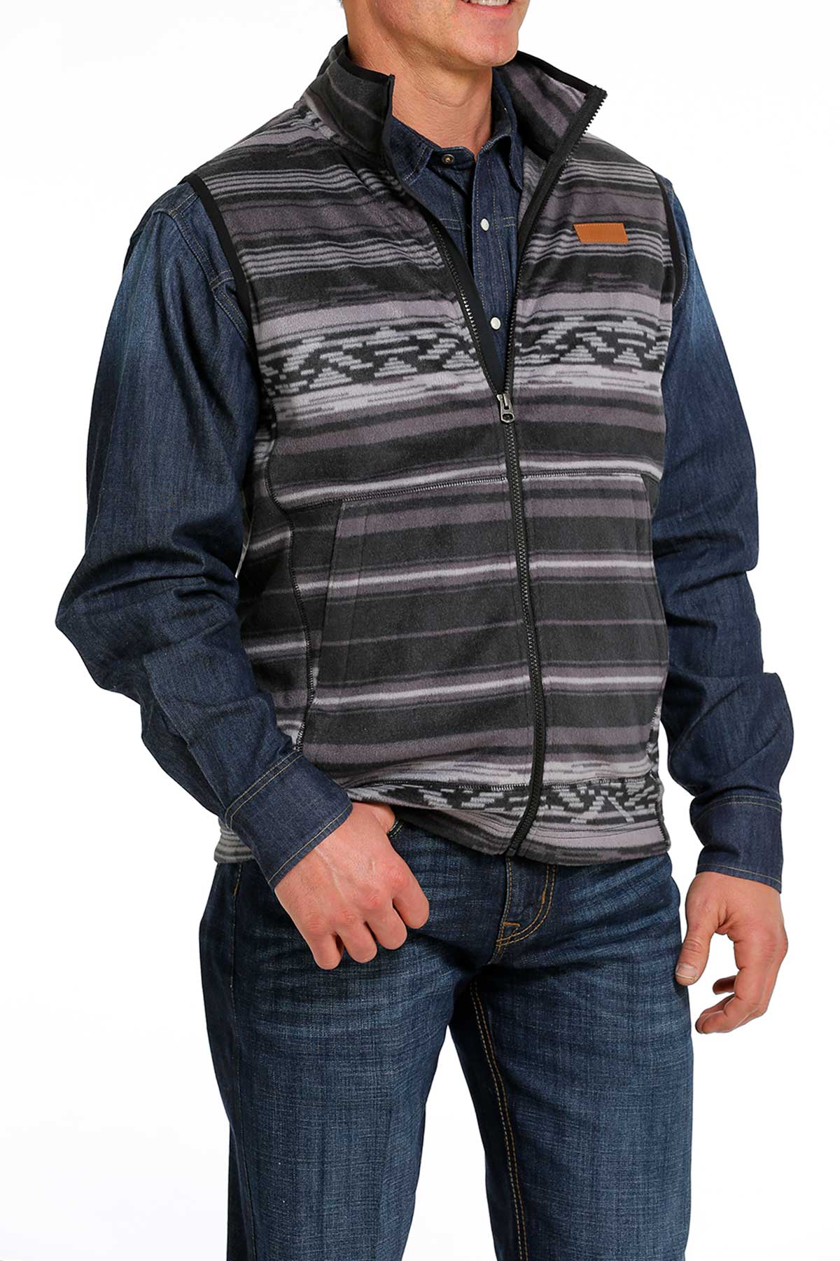 Men's Cinch Polar Fleece Vest