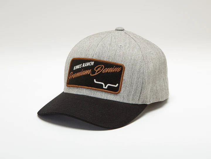 "Premium Demin" cap- grey heather