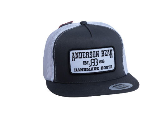 "Anderson Bean" cap- charcoal/white