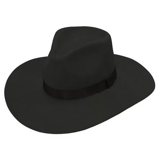 Black Felt w/black band