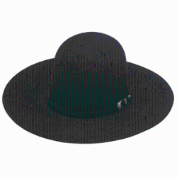 T7636001 BLACK 6X Open Crown