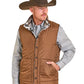 Men's Reversable puffer/quilted Vest