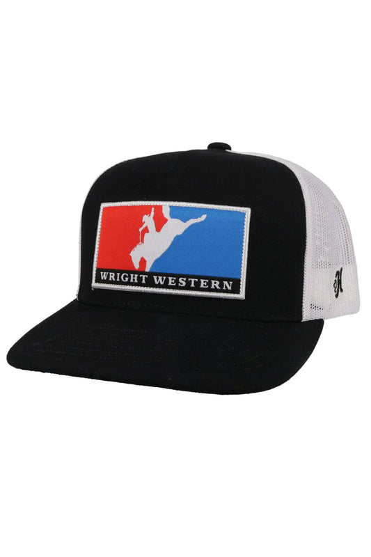 WRIGHT BROTHER, BLACK TRUCKER WITH RED