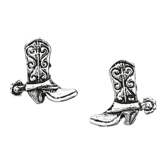 Boot Earrings in Hat gift box