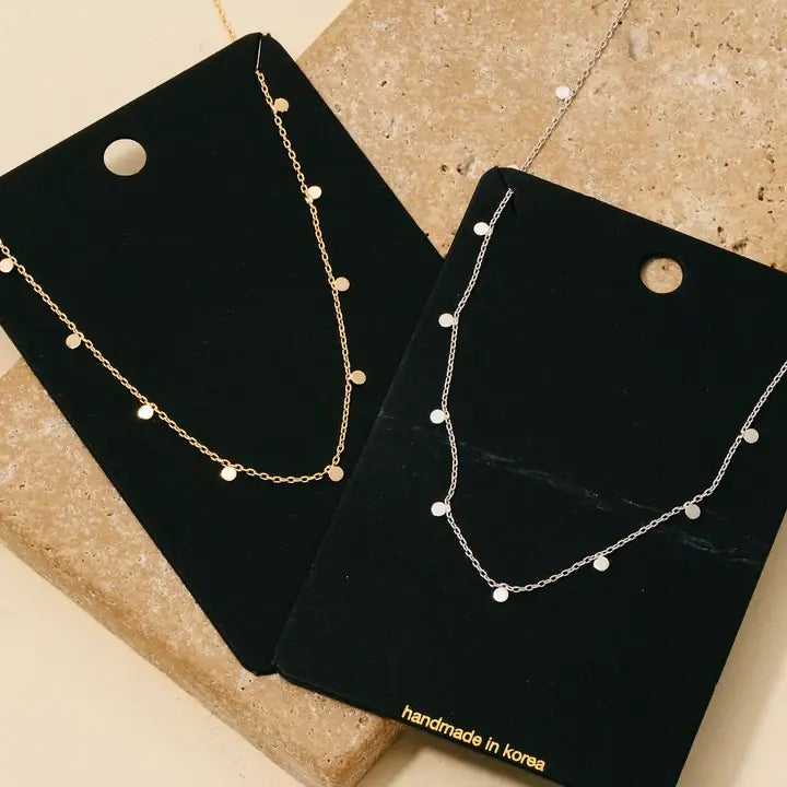 Mini Disc Necklace