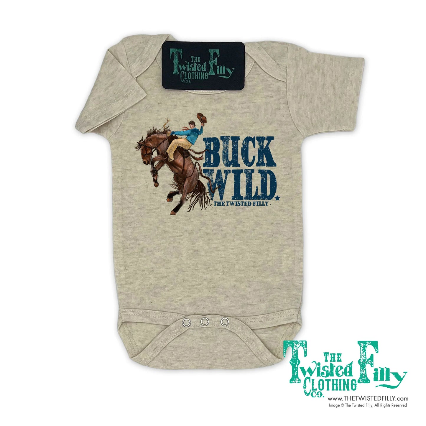 "Buck Wild" Infant One Piece