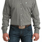 Mens Cinch button up mtw1106064 BRN