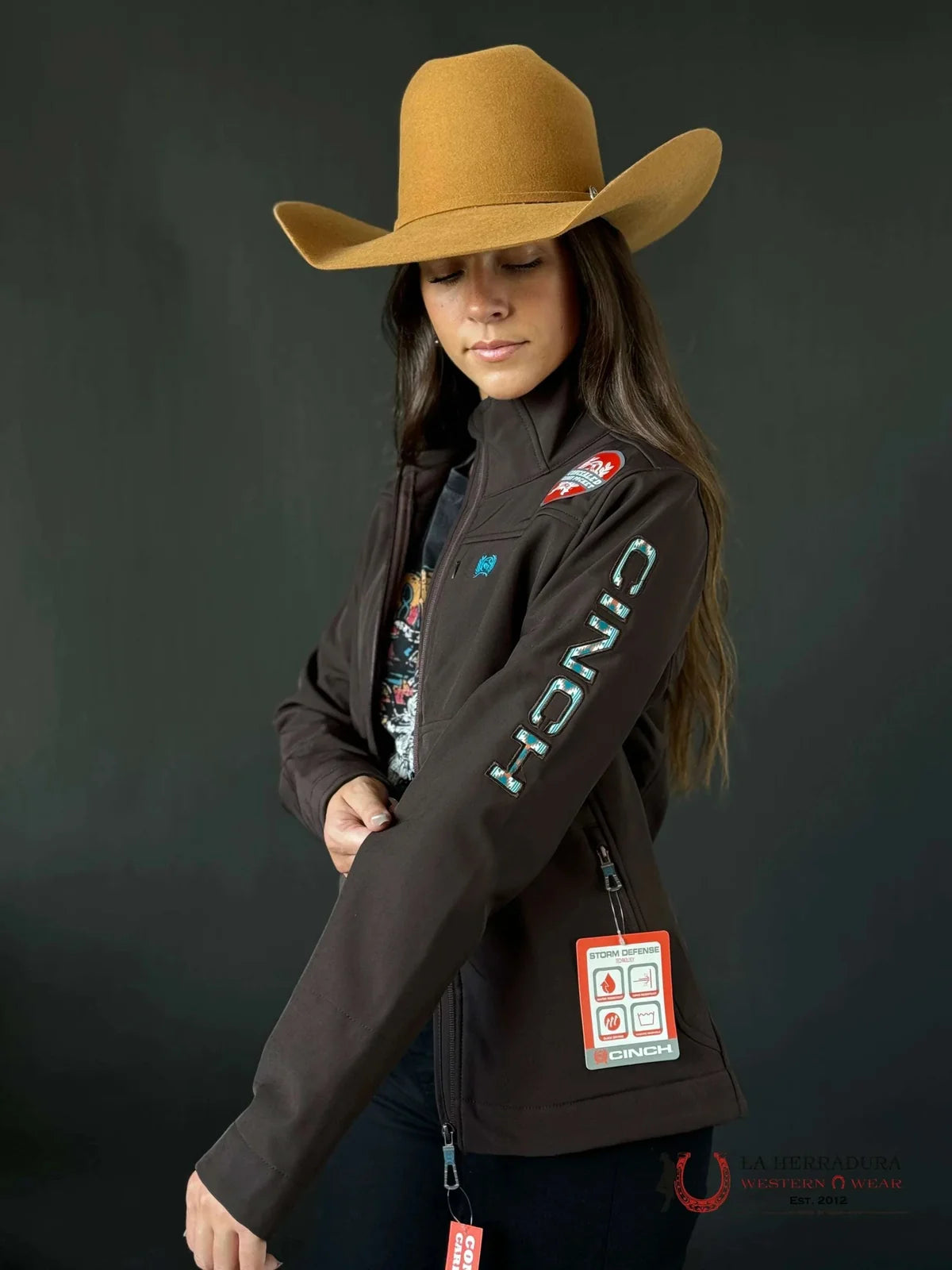 Conceal Carry Women's Bonded Jacket