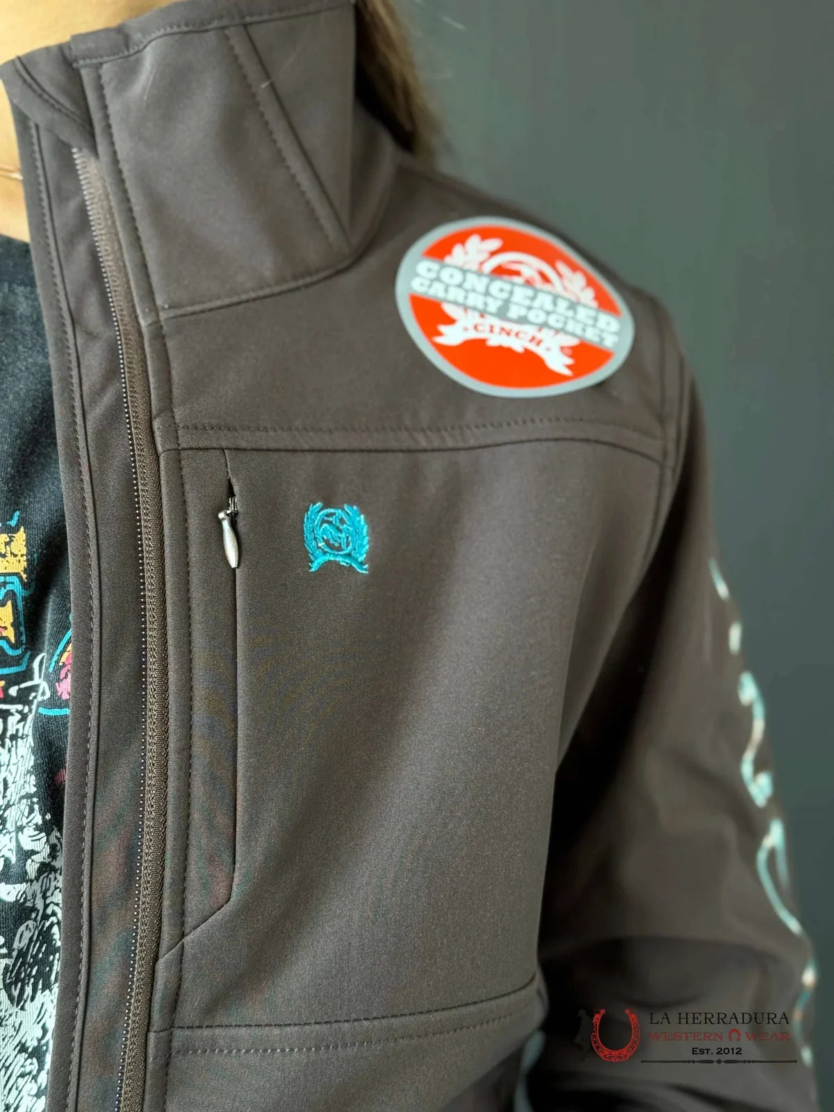 Conceal Carry Women's Bonded Jacket
