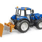 New HollandT5.120 w load box, bale/forks