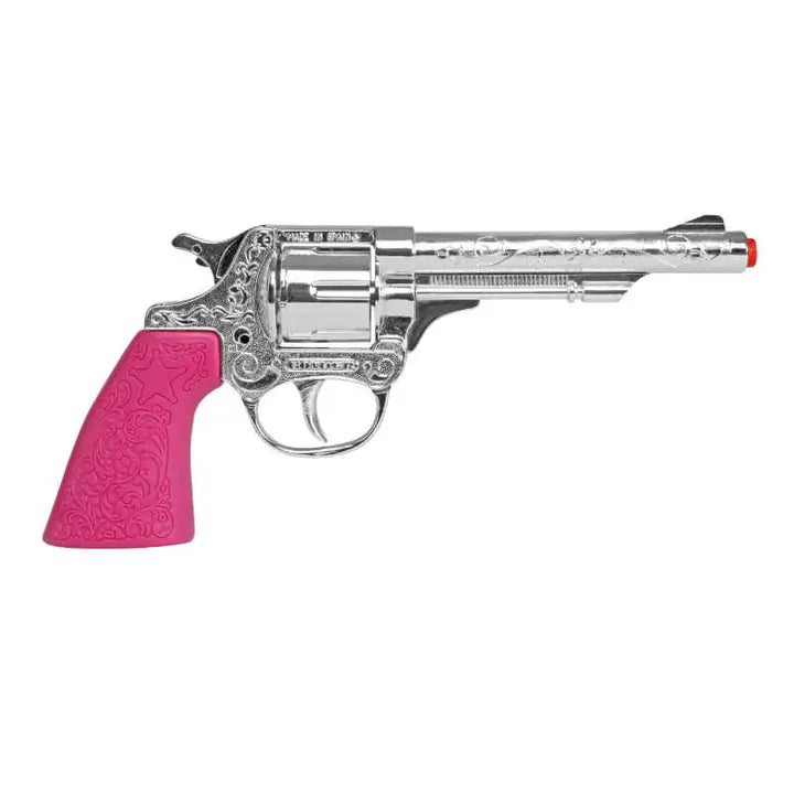 Cowgirl Pink Rev. CapGun & Holster Set