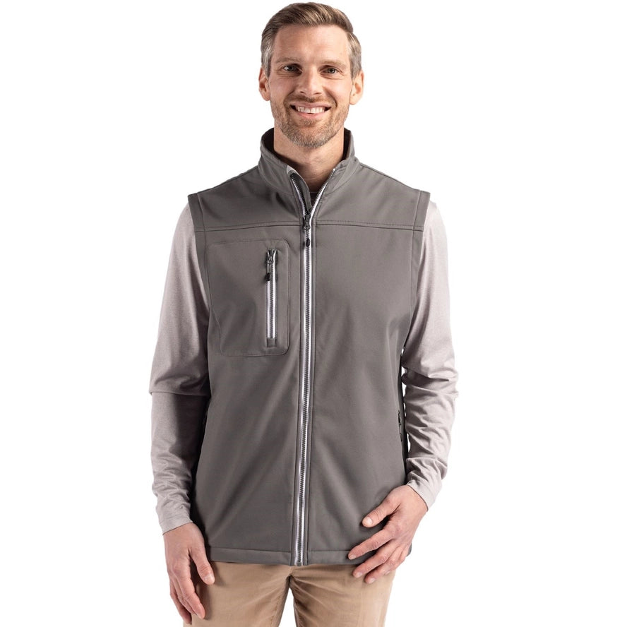 Full Zip Gray Vest