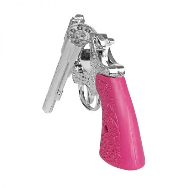 Cowgirl Pink Rev. CapGun & Holster Set