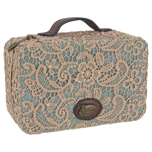 Justin Travel Jewlery Case with Lace