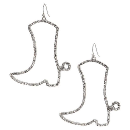 Earrings Boots with the Spurs