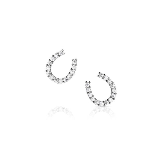 Tiny Rider Post Earrings