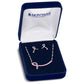 Tough Enough to Wear Pink Hope Rope Jewelry Set
