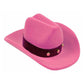 Pink Horseshoe Necklace in HatBox