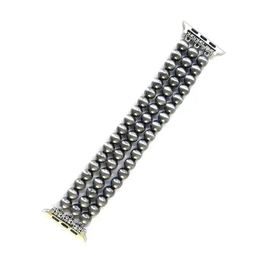 Western Multi Strand Navajo Pearl Apple Watch Band