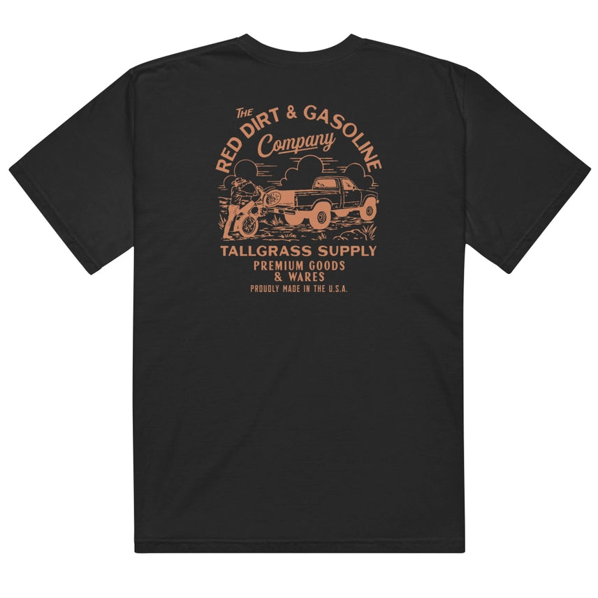 The Red Dirt & Gasoline tshirt