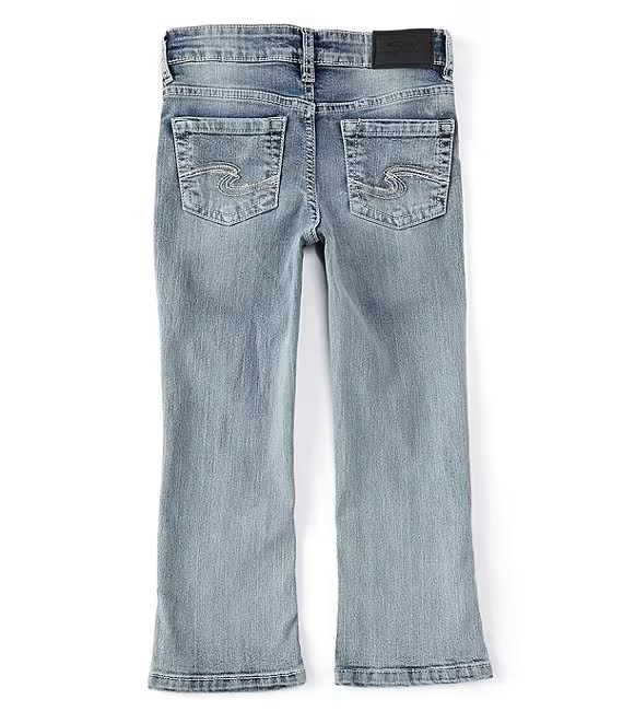 Boy's Silver Garrett Jeans