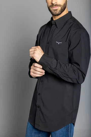 KR Team Dress Shirt- black