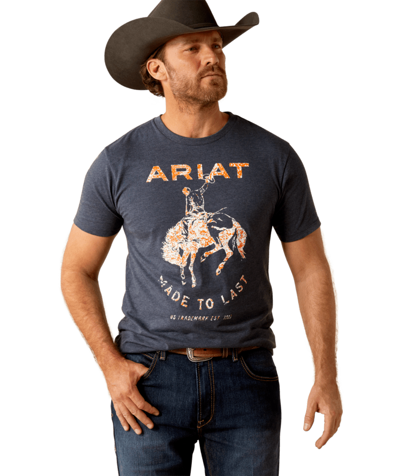 Men's Ariat Made To Last Bronc Tee