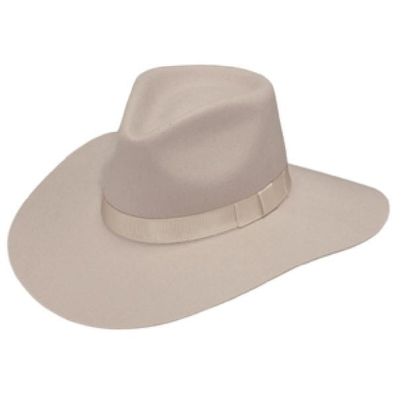 Ladies Felt Hat Cream Hat