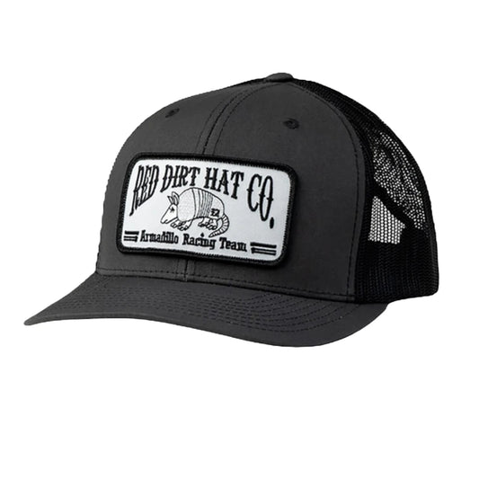Charcoal Dillo Patch Trucker Hat