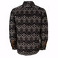 Men's Everette Jacket In Black Aztec and Reversible
