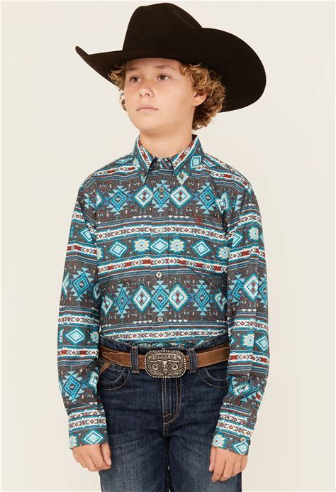 Boy's Ariat Prestcot LS Shirt