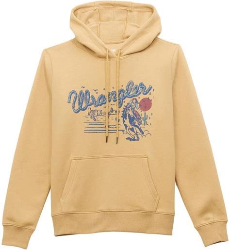 WRANGLER HOODIE YELLOW