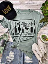 BAD BITCH CAFE TEE