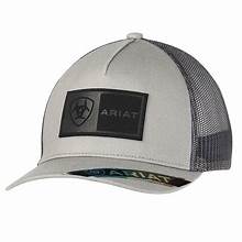 "Rectangle Logo Cap"- grey/black