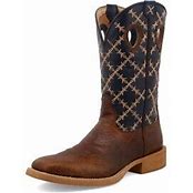 Twisted X Rustic Brown & Navy Tech X Boot