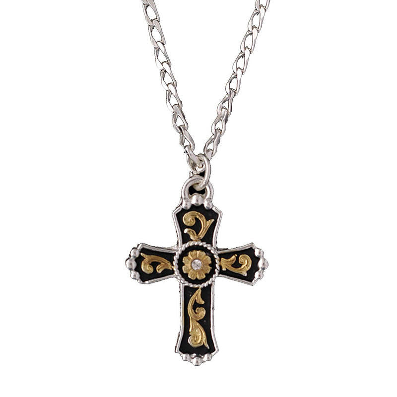 Mens cross necklace
