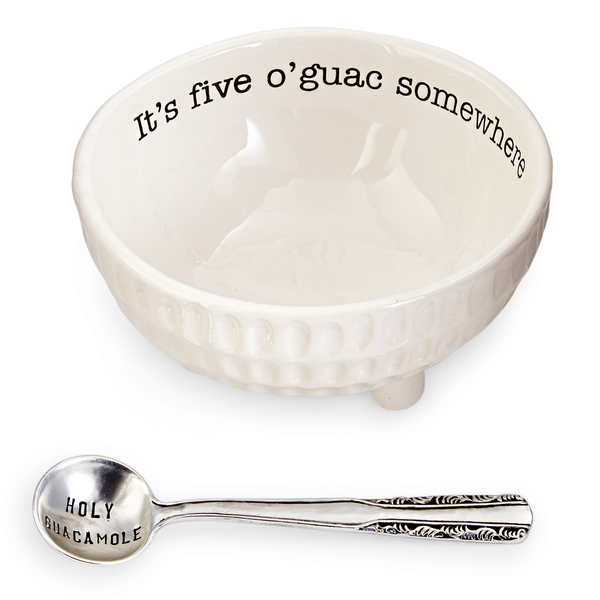 Guacamole dip cup set