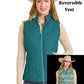 Women's Reversable Quilted Vest