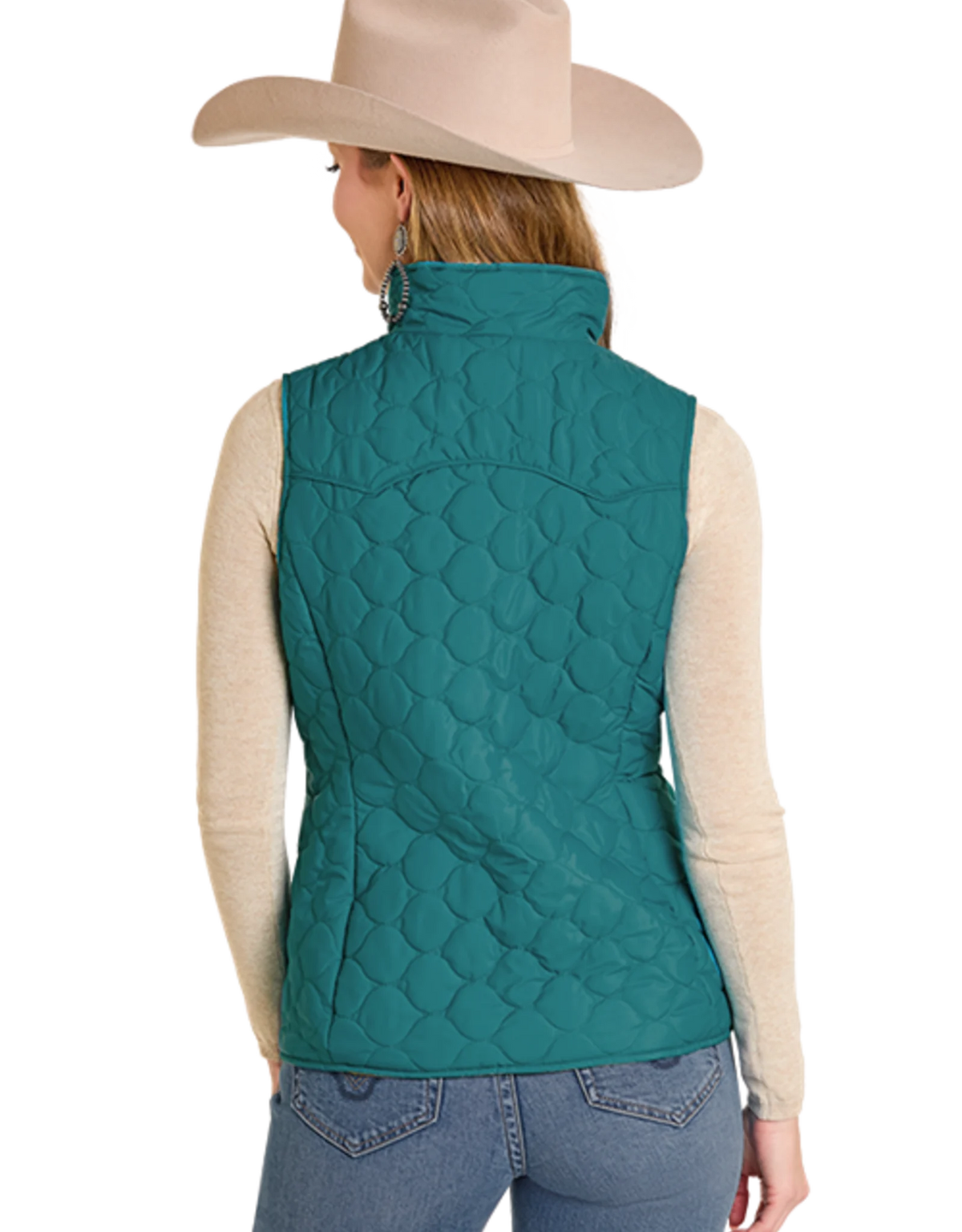 Women's Reversable Quilted Vest