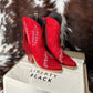 Liberty Black Nobuck Grease- rojo