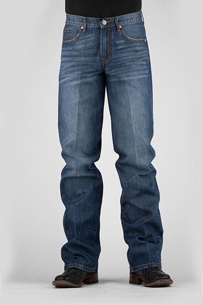 Stetson 1312 fit jeans- abstract stitching